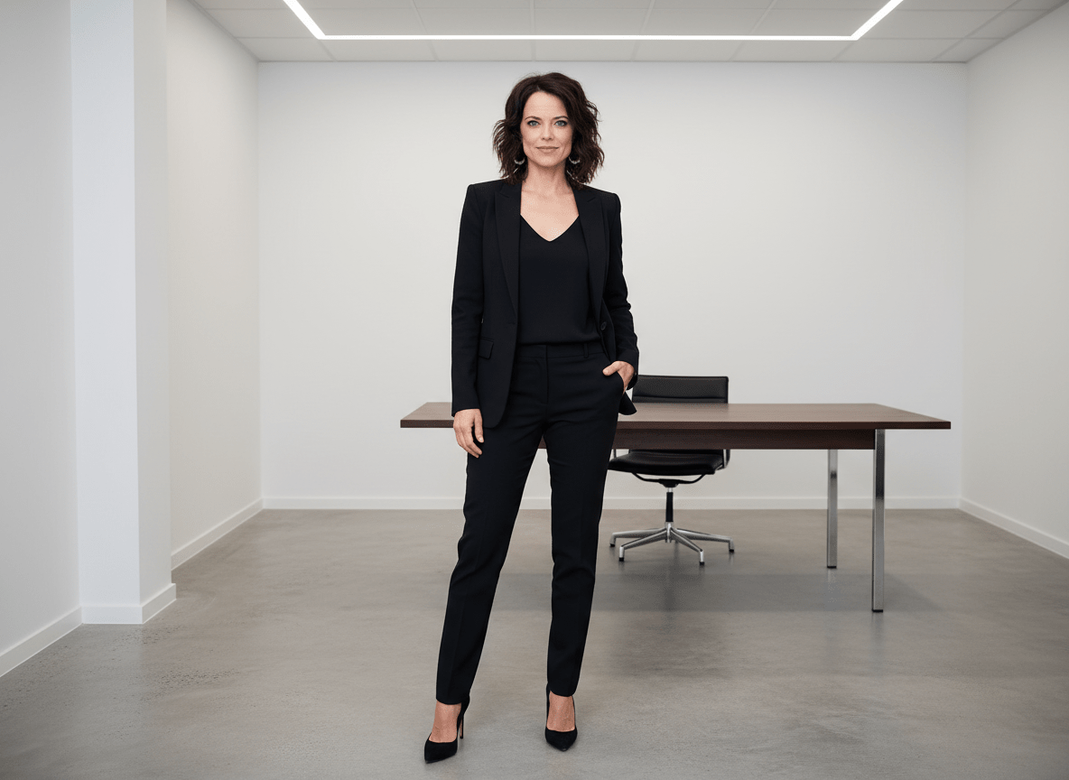 Eleganter Anzug in Schwarz